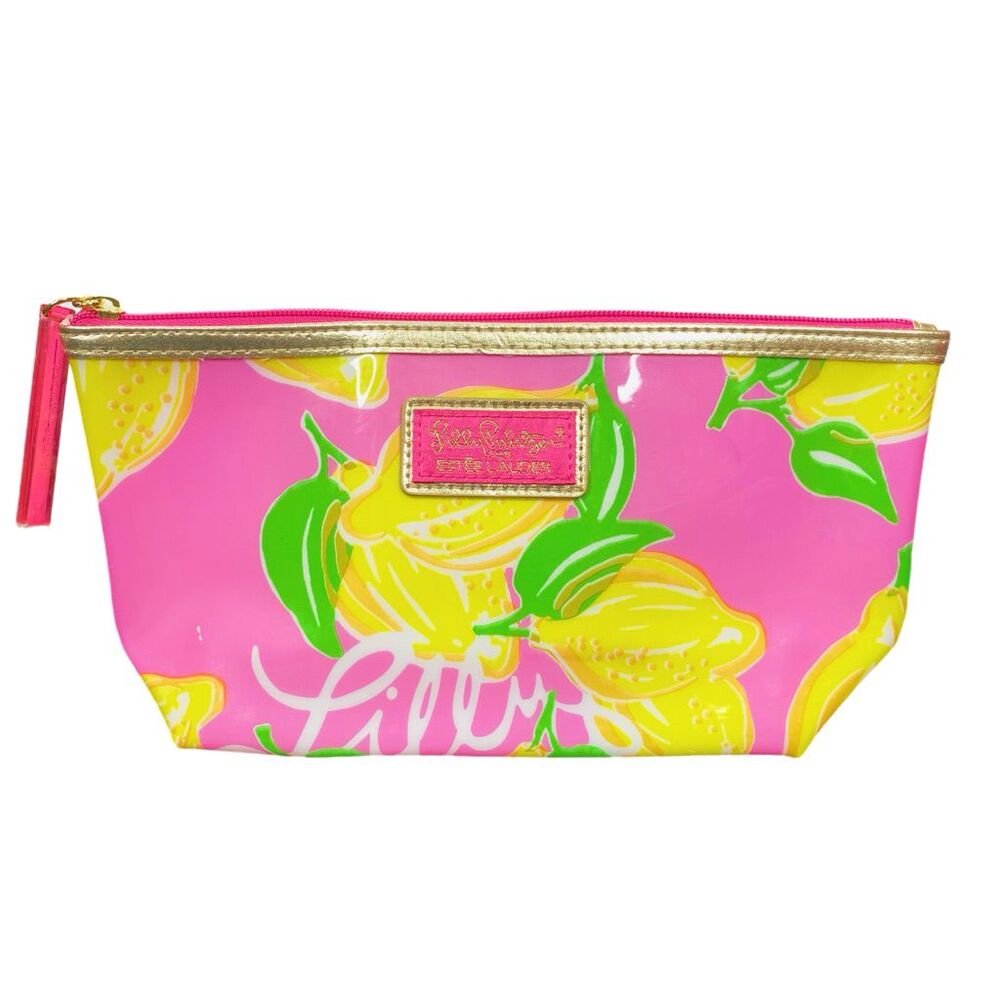Lilly Pulitzer x Estee Lauder Cosmetics Bag - 9.5” x 5” x 2.5” - Picture 4 of 7